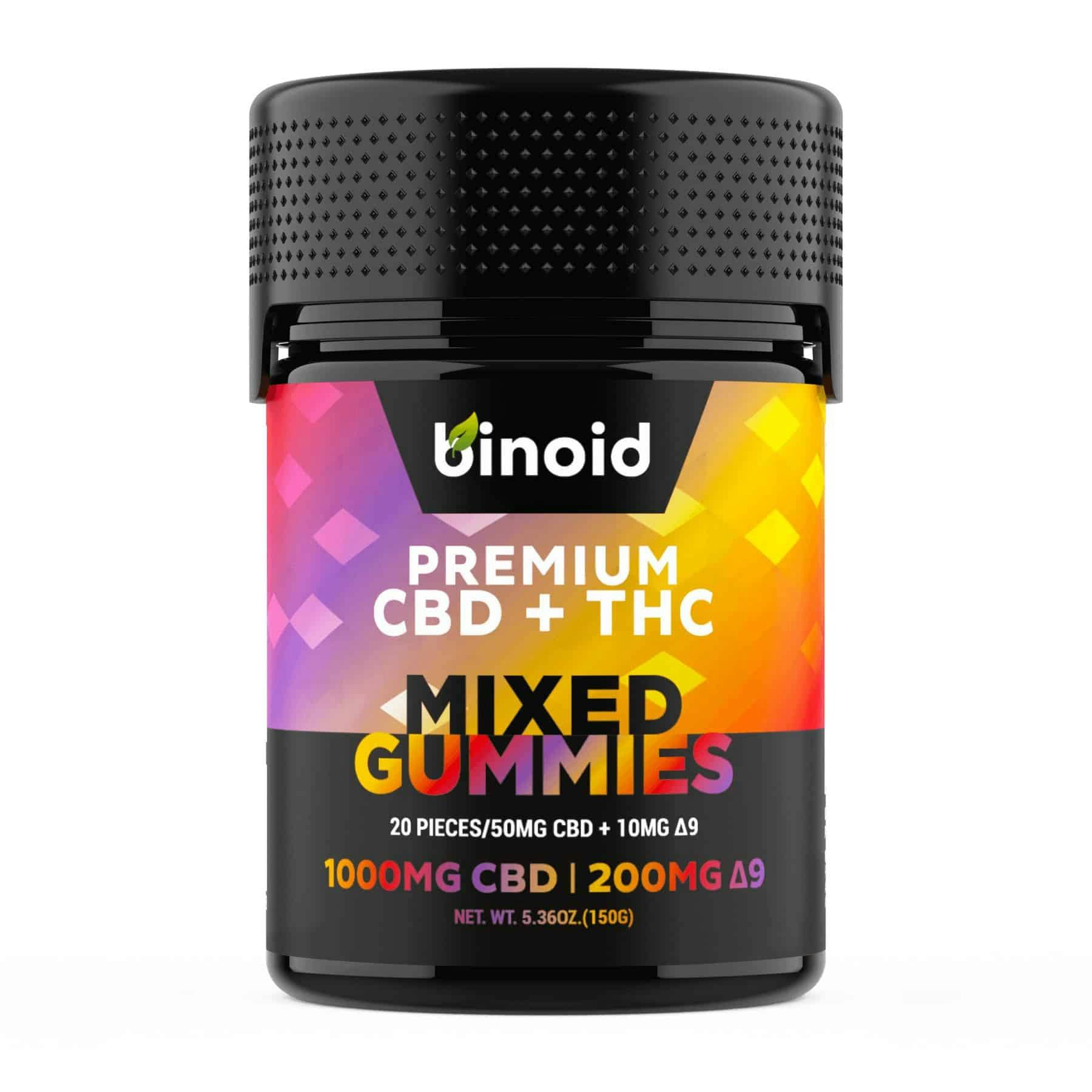 Premium CBD + THC gummies Mixed Gummies